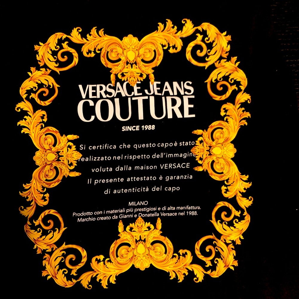 Versace Jeans Couture baroque logo T-shirt